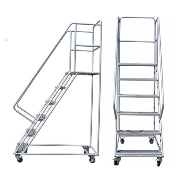 Escalera tipo avión 1,5 metros a la plataforma de trabajo - Imagen 2